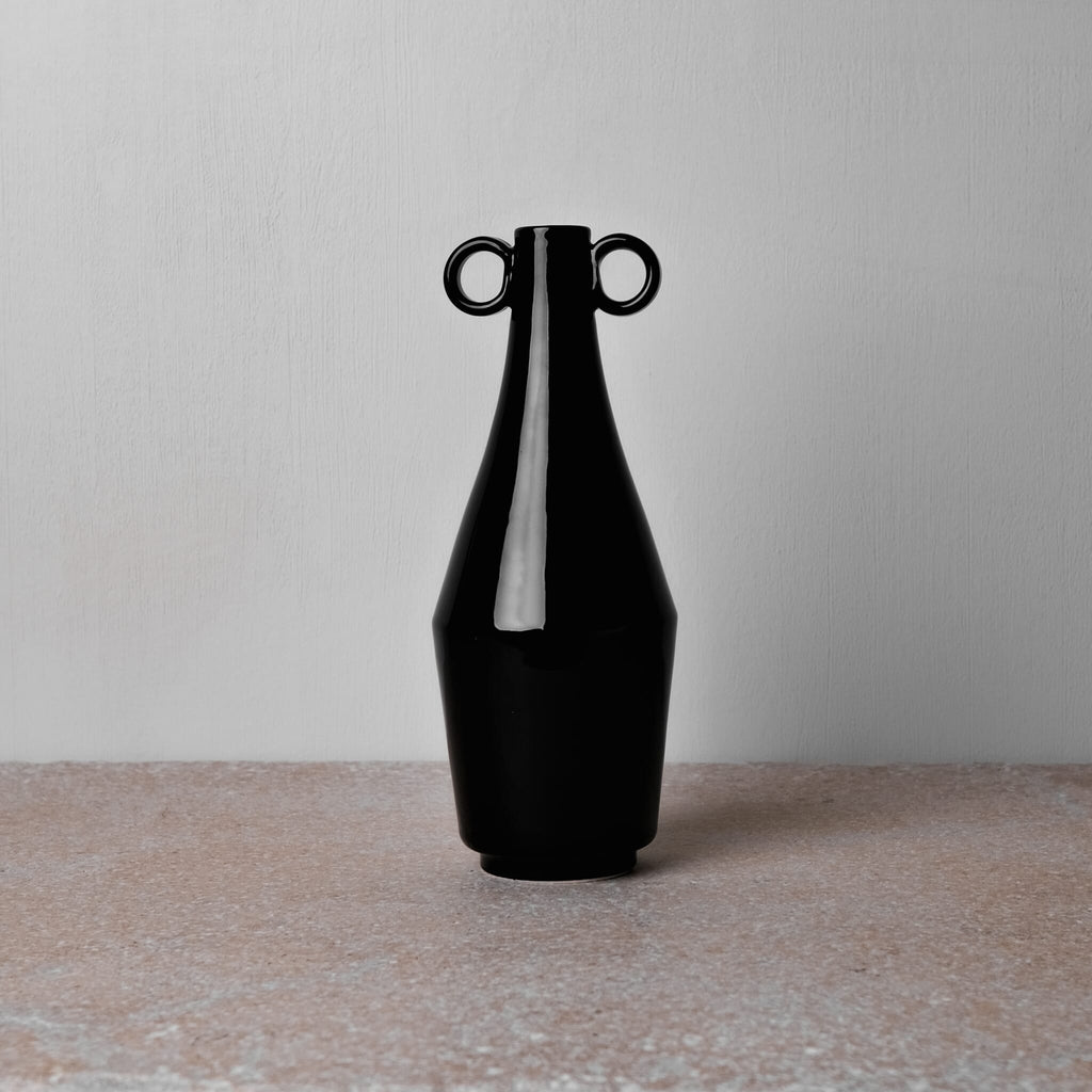 Loops Vase KAISER HOMES Nero 